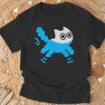 Catwimming Kitten In Water Cute Animalwimmer Tシャツ 高齢者への贈り物
