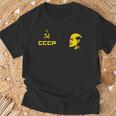 Cccp ソ連共産党 ロシア連邦 レーニンリーダー Tシャツ 高齢者への贈り物