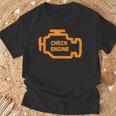 Check Engine Light Tシャツ 高齢者への贈り物