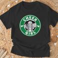 Cheer Girl 面白いチアリーダーグラフィック 女の子用 Tシャツ 高齢者への贈り物