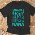 Cheery Nana Grandma レタープリント Tシャツ 高齢者への贈り物