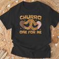Churro One For Me メキシコ料理 揚げ生地が大好き チュロス Tシャツ 高齢者への贈り物