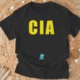 Cia エージェント バードウォッチング コンスピラシー ピジョン スパイ Tシャツ 高齢者への贈り物