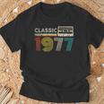 Classic 1977 Retro Birthday Idea 1977 Cassette Tapeintage Tシャツ 高齢者への贈り物