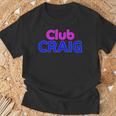 Club Craig 家族再会分隊 名前 Tシャツ 高齢者への贈り物