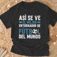 Coach El Mejor Entrenador De Fútbol Del Mundo Camiseta unisex Regalos para ancianos