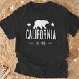 Cool California Republic カリフォルニアギフト カリフラッグ Tシャツ 高齢者への贈り物