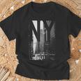 Cool New York City Abstractkyline & New York Tシャツ 高齢者への贈り物