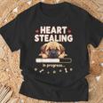 Corazón Bullmastiff Perro Divertido Regalo Bullmastiff Cachorro Camiseta unisex Regalos para ancianos