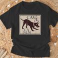 Cuidado Con El Perro Cave Canem Imagen Grecorromana Camiseta unisex Regalos para ancianos