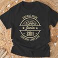 Cumpleaños Hombre Regalosintage Desde Junio 2011 Camiseta unisex Regalos para ancianos