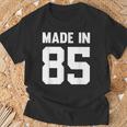 Cumpleaños Motivo Número Nacido Año 1985 Camiseta unisex Regalos para ancianos