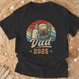 Dad 2025 年のパパ 初めての父の日 若いパパ 新しいパパ Tシャツ 高齢者への贈り物