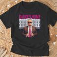 Daddy's Home Pink President Donald Trump House Tシャツ 高齢者への贈り物