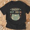 Daddy Est 2024 年生パパ 新米パパ 初めてのパパ 若いパパ Tシャツ 高齢者への贈り物