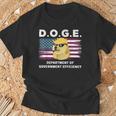 Doge 政府効率省 トランプ柴犬 Tシャツ 高齢者への贈り物