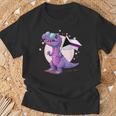 Drapeau Demisexuel Dinosaure T-Rex Demisexuel Pride Drapeau T-Shirt Cadeaux pour les vieillards