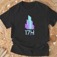 Drum And Bass 174 Bpm Music Junglist Edm Camiseta unisex Regalos para ancianos