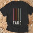 Eadg 4弦ベースギター レトロヴィンテージベースプレーヤー Tシャツ 高齢者への贈り物