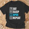 Eatleep Apex リピートシャツ 面白いモチベーションギフト Tシャツ 高齢者への贈り物