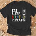 Eatleepolve Repeat キューブゲーム ルービックtシャツ Tシャツ 高齢者への贈り物