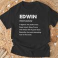 Edwin 名前 長袖tシャツ Tシャツ 高齢者への贈り物
