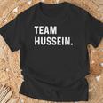 Equipo Hussein Nombre Camiseta unisex Regalos para ancianos