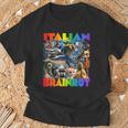 Every Italian Brainrot Meme Italian Brainrotコレクション Tシャツ 高齢者への贈り物