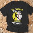 My Favorite Baseball Softball Players Calls Me Nonna T-Shirt Gifts for Old Men