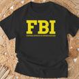 Fbi連邦捜査官事務所 Tシャツ 高齢者への贈り物