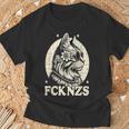 Fck Nzs かわいい猫 Tシャツ 高齢者への贈り物