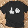 Fuck You シャツ 中指ポインティング Fuk You FUck You Tシャツ 高齢者への贈り物