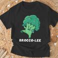 Brocco-Lee Punegetable Love ブロッコリー ビーガンダイエット Tシャツ 高齢者への贈り物