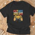 Futureideo Game Developer Gamer Coding Tech Geek Tシャツ 高齢者への贈り物