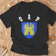Gap Coat Of Arms 旗 フットボール Tシャツ 高齢者への贈り物