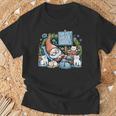 Garden Gnomes Gnome Lover Gnome ガーデニング Tシャツ 高齢者への贈り物