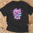 Girls Just Wanna Have Fun 1980S Eighties Costume Party Tシャツ 高齢者への贈り物