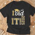 I Did It Graduation 2025 Graduate Class Of 2025 Senior 25 T-Shirt Gifts for Old Men