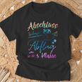 Graduation Primarychool 2025 Colourful Motifchool Leavers T-Shirt Geschenke für alte Männer