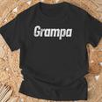 Grampa Grandfather 面白い父の日のギフト 新しいおじいちゃん Tシャツ 高齢者への贈り物