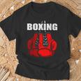 Guantes De Boxeo Love Boxeo Camiseta unisex Regalos para ancianos