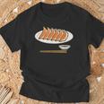 Gyoza Dumplings 和食 Tシャツ 高齢者への贈り物