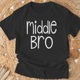 Hermano Medio Hermano Coincidencia Hermanos Familia Camiseta unisex Regalos para ancianos
