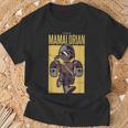 Hombre El Mamalorian Feliz Madres Hustler Día De La Madre Broma Camiseta unisex Regalos para ancianos
