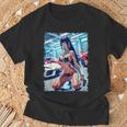Hot Girl On メンズ Hot Asian Girl 輸入モデル Tシャツ 高齢者への贈り物