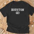 Houston Texas Throwback Classic Tシャツ 高齢者への贈り物