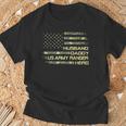 メンズ Husband Daddy Us Army Ranger Hero Flag Usa 迷彩 Tシャツ 高齢者への贈り物