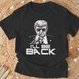 I'll Be Back 2024 ドナルド・トランプ 大統領用 おもしろサングラス Tシャツ 高齢者への贈り物