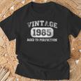 Intage 1985 Regalos De Cumpleaños 37 Años 37Th Bday Present Cuello Camiseta unisex Regalos para ancianos