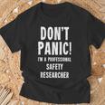 Investigador Deeguridad Camiseta unisex Regalos para ancianos